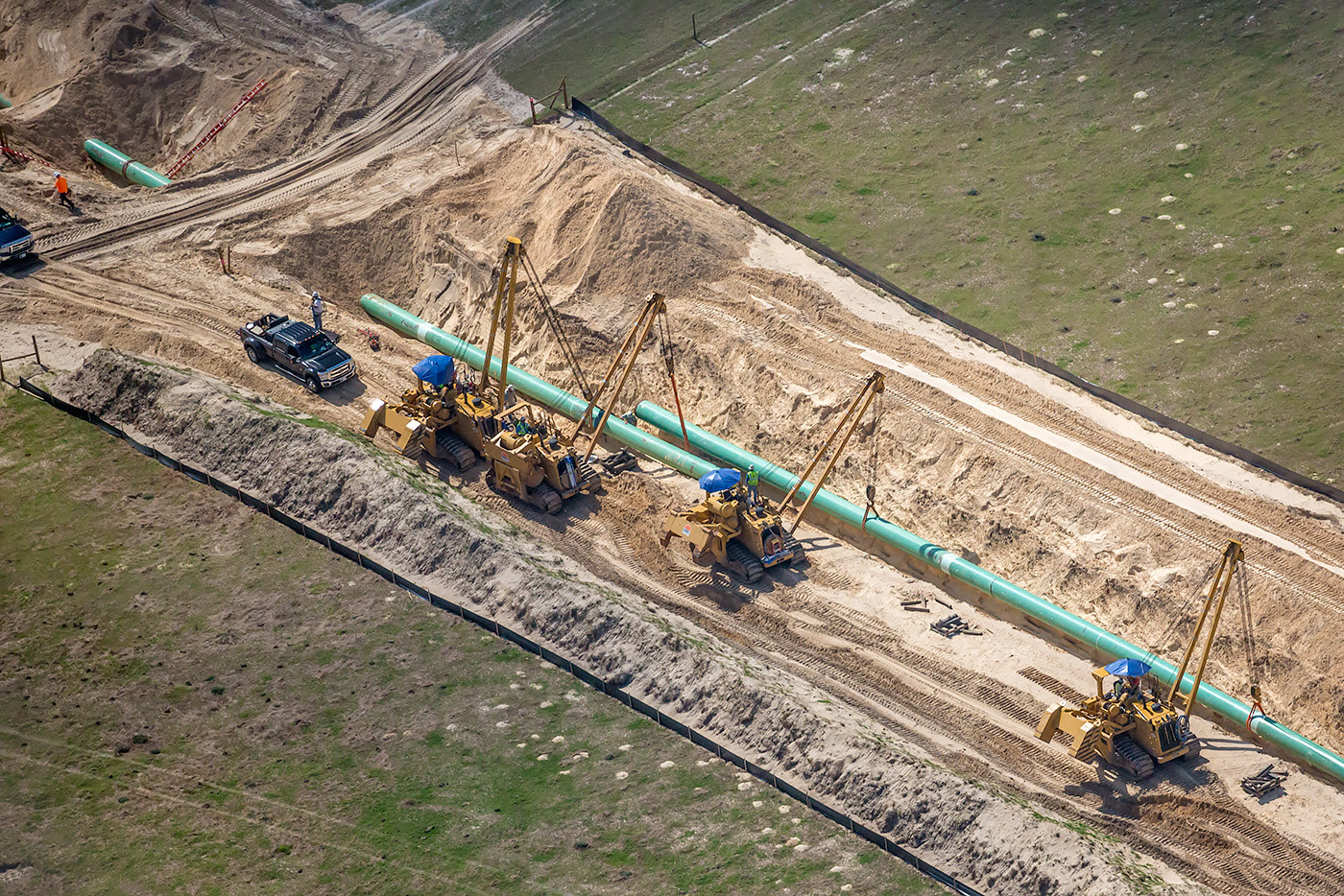 Sabal Trail pipeline near Dunnellon, 2017. Photo by John Moran.